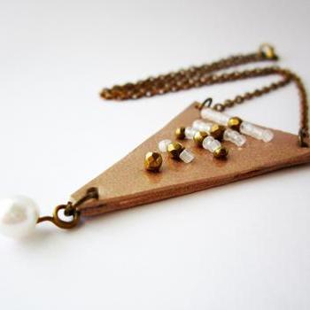 Tribal Necklace, Triangle ..